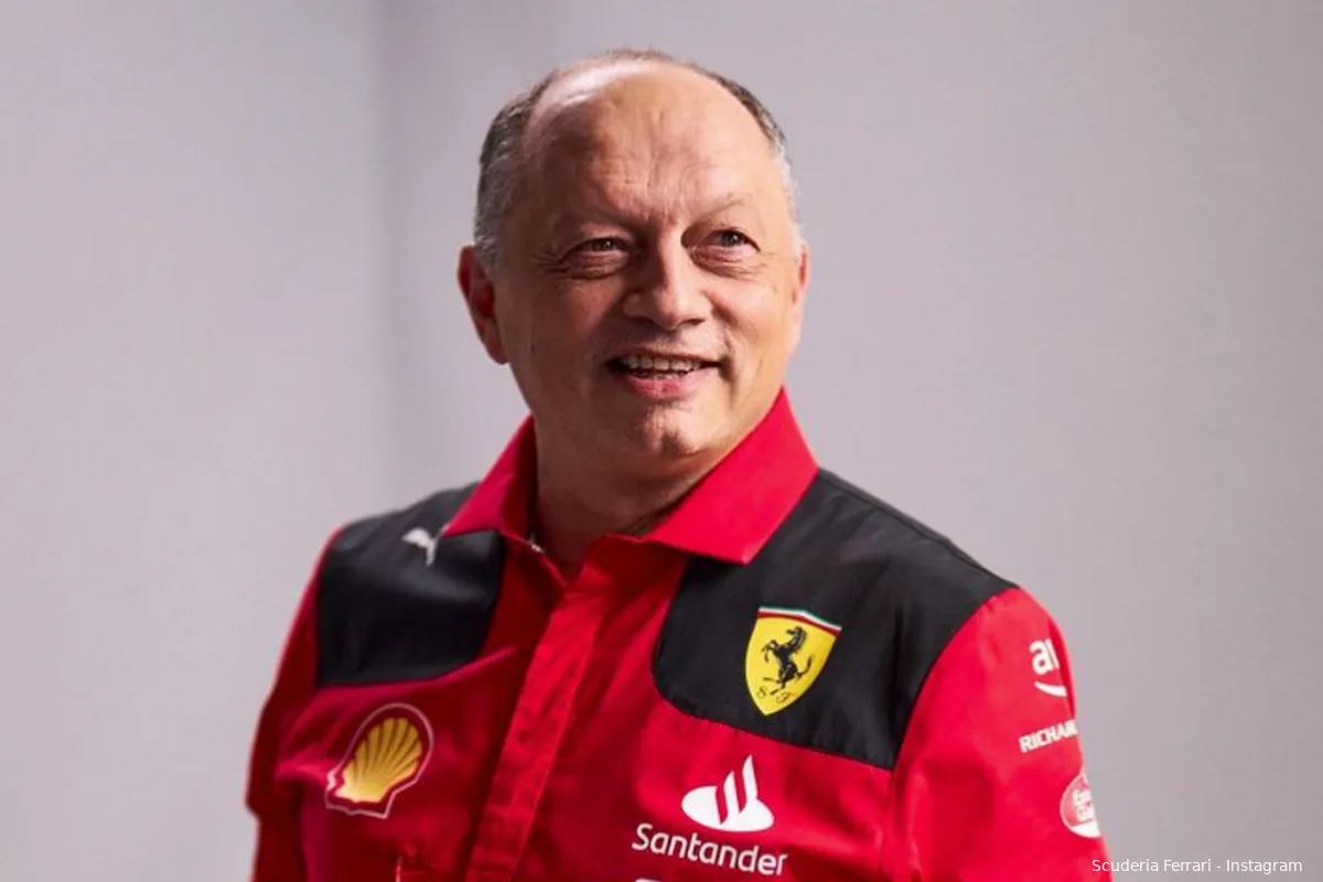 Ferrari-teambaas Frederic Vasseur reageert op contractverlenging Charles Leclerc