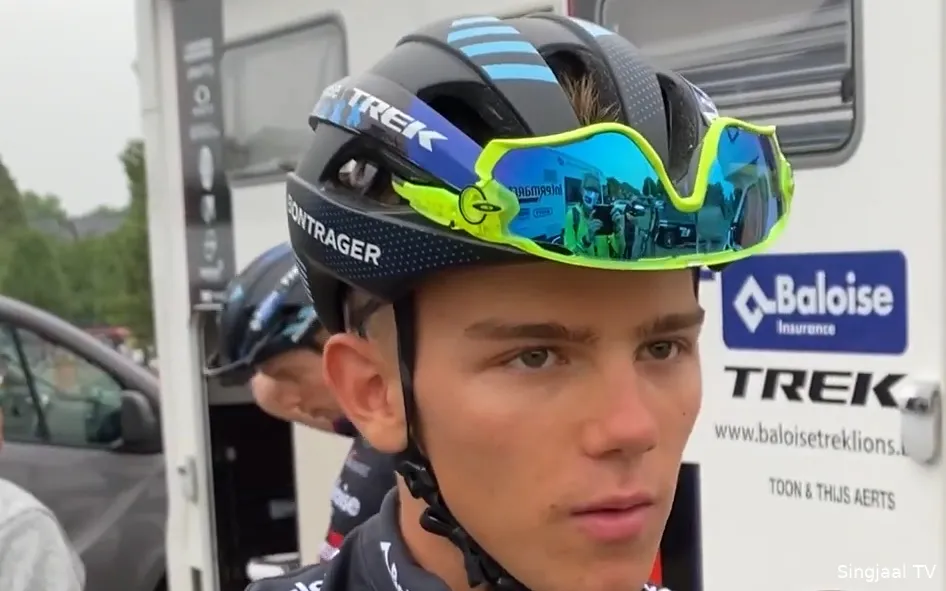 Thibau Nys met handen in het haar na DNF: 'Verbrak watt-record op Mallorca, niemand was beter'