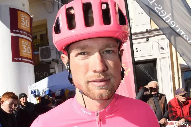 Cort content na zege; Vaughters geniet van lead-out Oekraïner Padun en roept op hem sterkte te wensen