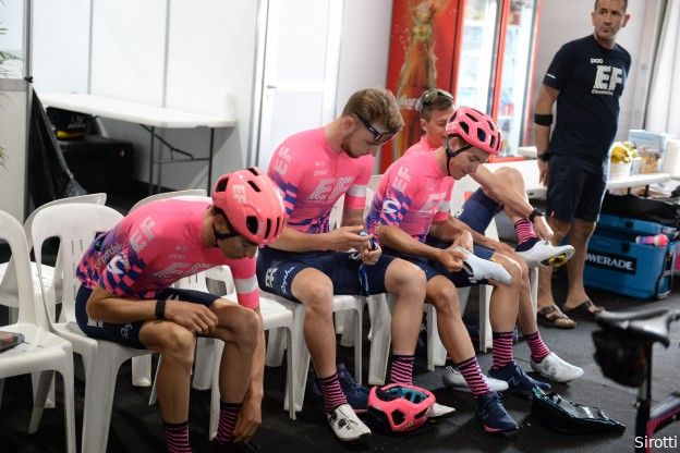 EF Pro Cycling gaat voor goed klassement en ritzeges naar Tour de France