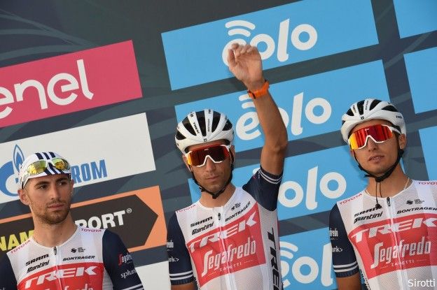 Na Rio en Alpe d'Huez weer pech voor Nibali: 'Je hebt een beetje geluk nodig'
