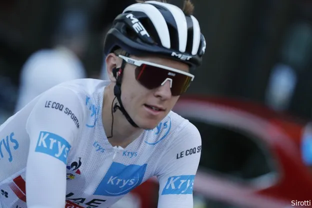 Pogacar 'verbaasd' door actie Van der Poel: 'Dacht dat hij een grapje maakte tegen mij en Roglic'