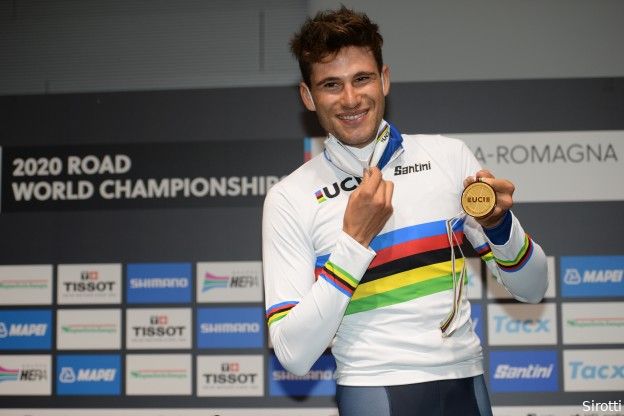 Ganna gaat in 2021 voor klassiekers: 'Zou graag Milaan-Sanremo, Vlaanderen of Roubaix winnen'