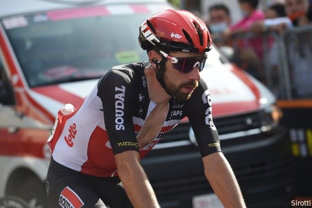 De Gendt 'met tranen in de ogen' uit Giro, Lotto Soudal met twee renners over