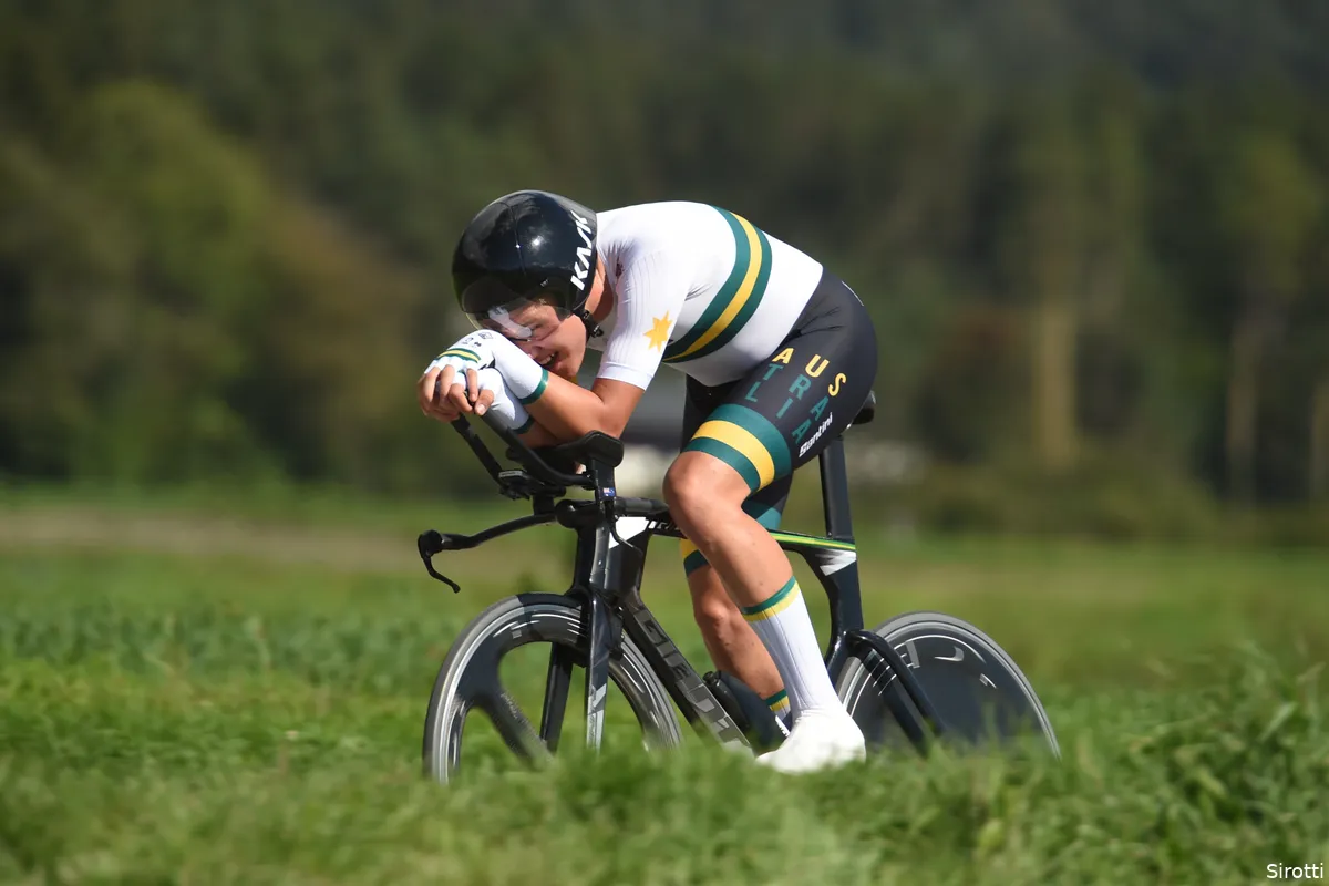 Beloftevolle Plapp rijdt ambitieuze Durbridge aan diggelen in Australische tijdrit