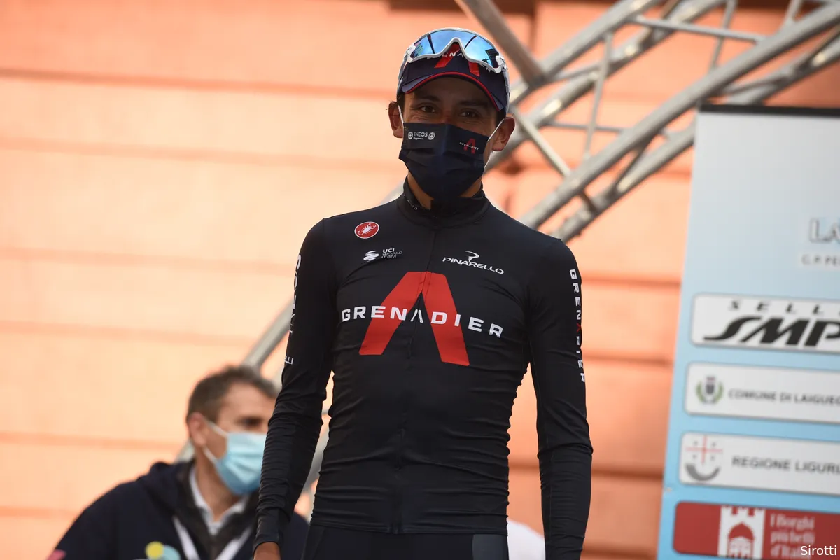 Bernal krijgt positief signaal na eerste test: 'Er was helemaal geen rugpijn'