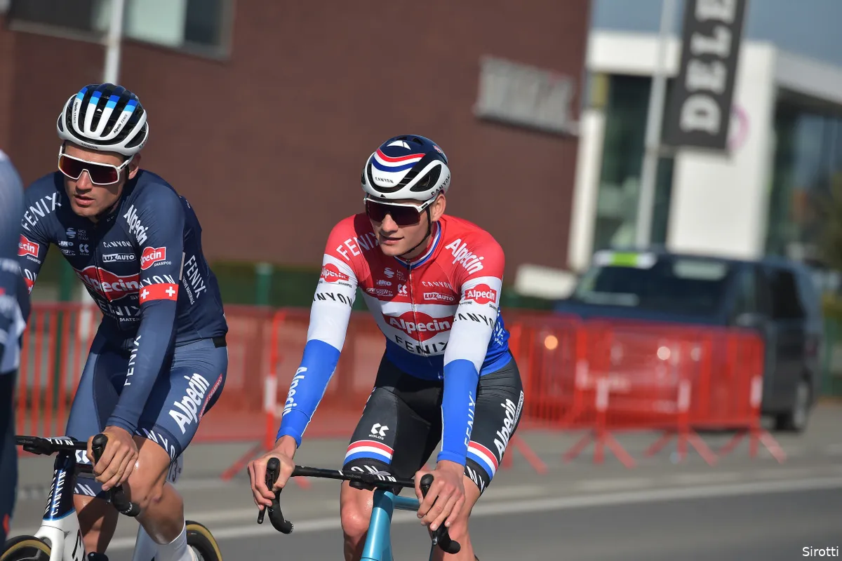 Van der Poel verbaasde zijn vader niet met aanval in Kuurne: 'Zo is Matje'