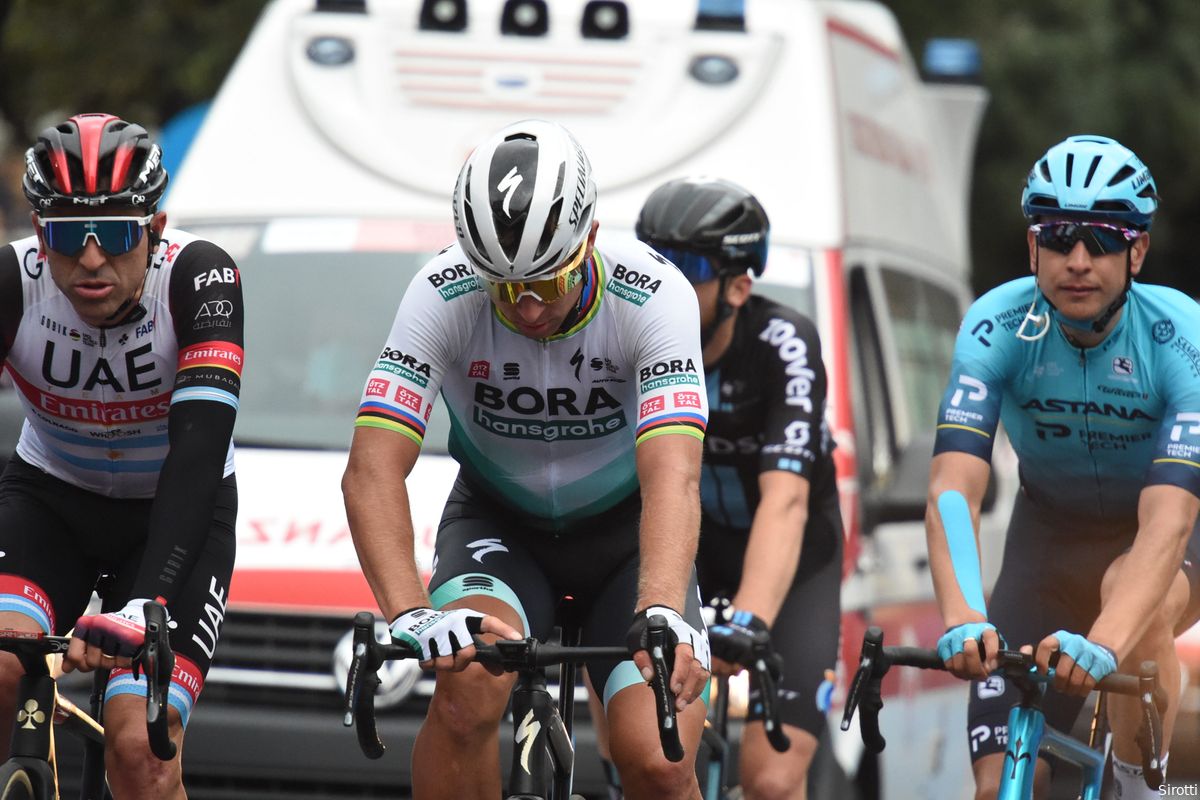 Sagan bouwt aan Girovorm en sprint naar zege in eerste etappe Ronde van Romandië