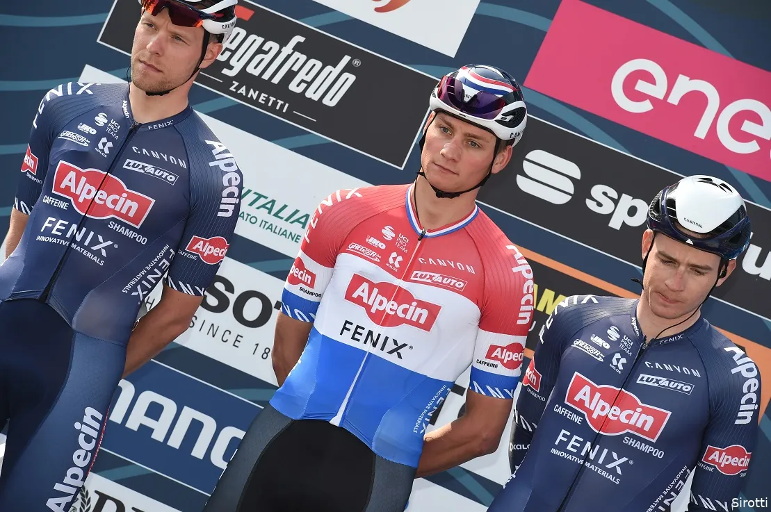 Alpecin-Fenix en Van der Poel balen flink na 'gemiste kans': 'Hij zat te ver'