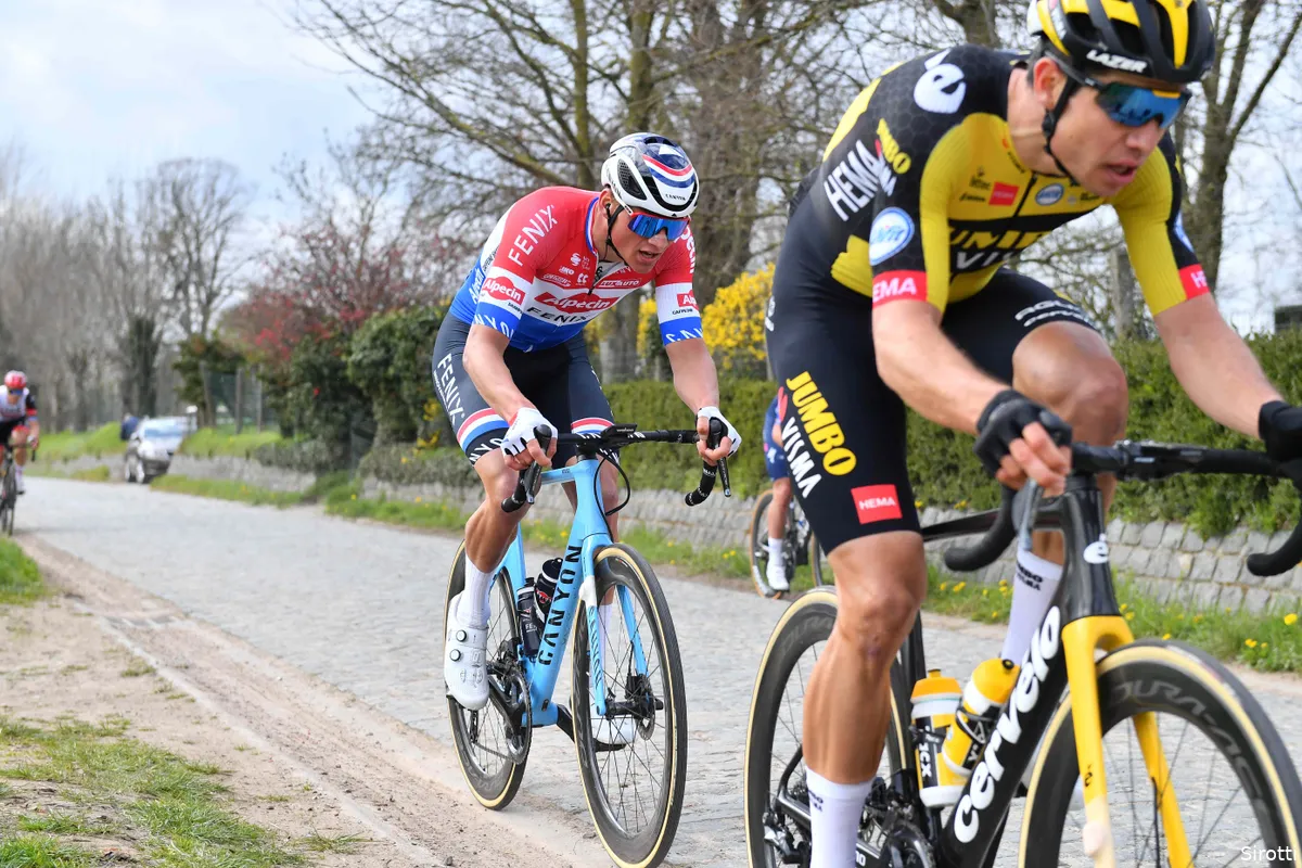 Van Aert: 'Houd er rekening mee dat we Van der Poel in klassiekers zullen zien'