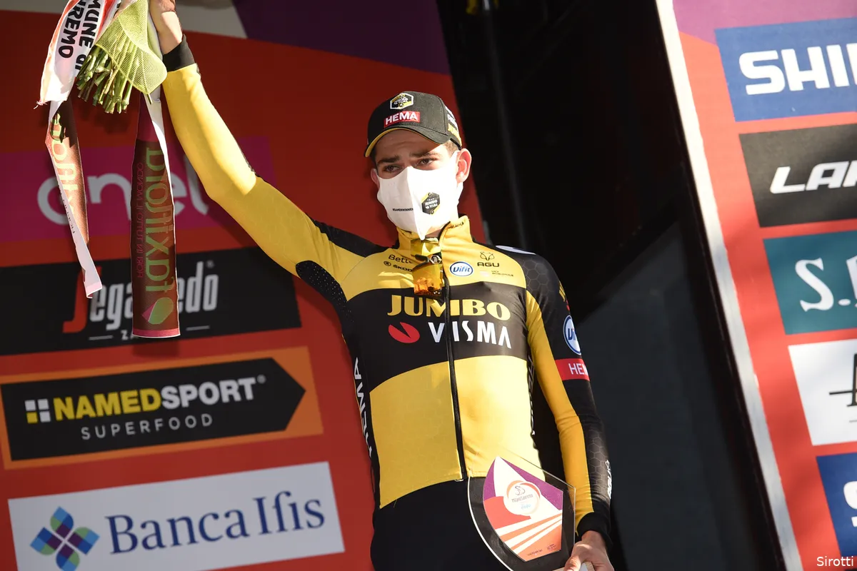 Van Aert heeft meerdere kaarten voor Gent-Wevelgem: 'Moeilijk te voorspellen'