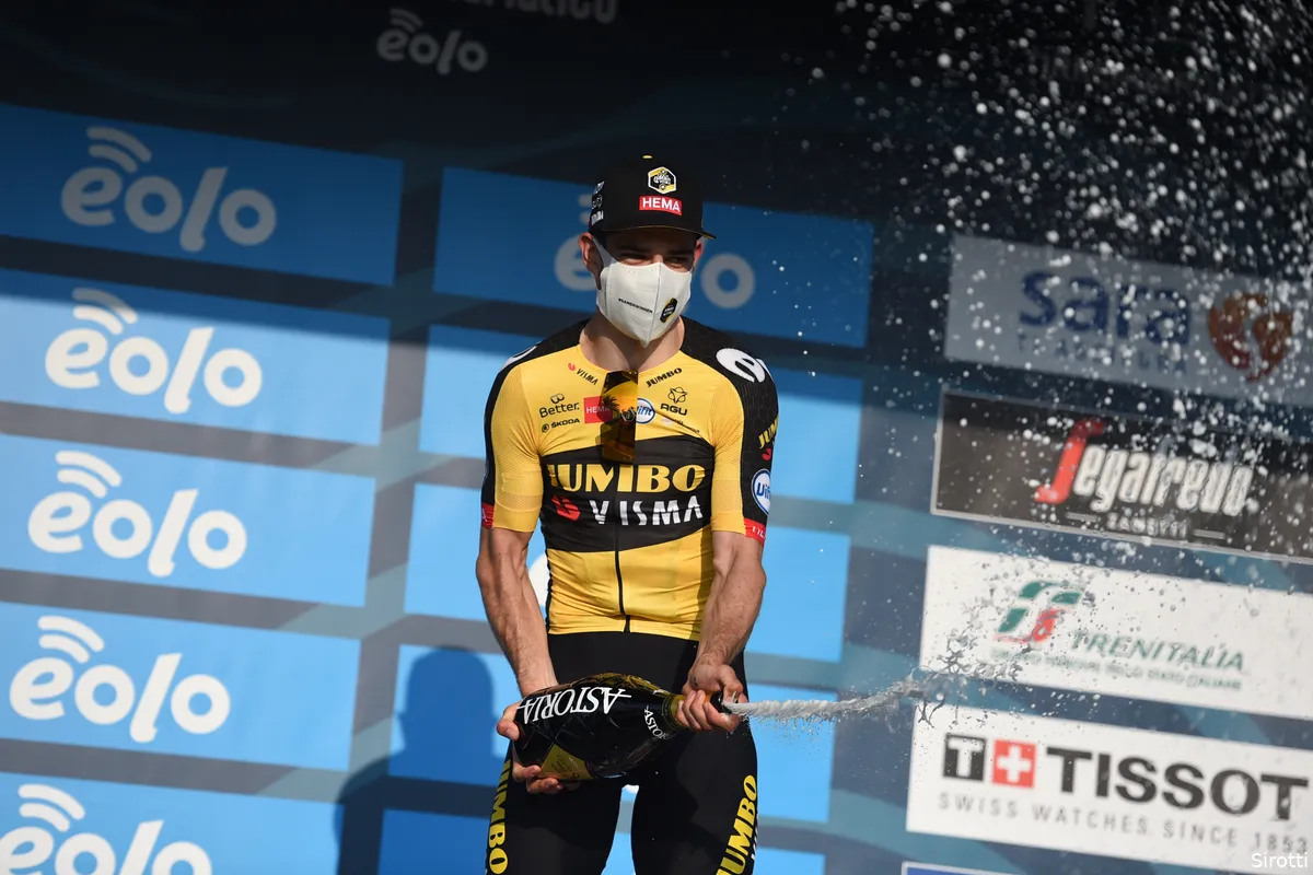 Klassementsucces smaakt naar meer bij Van Aert: 'In de toekomst vaker proberen'