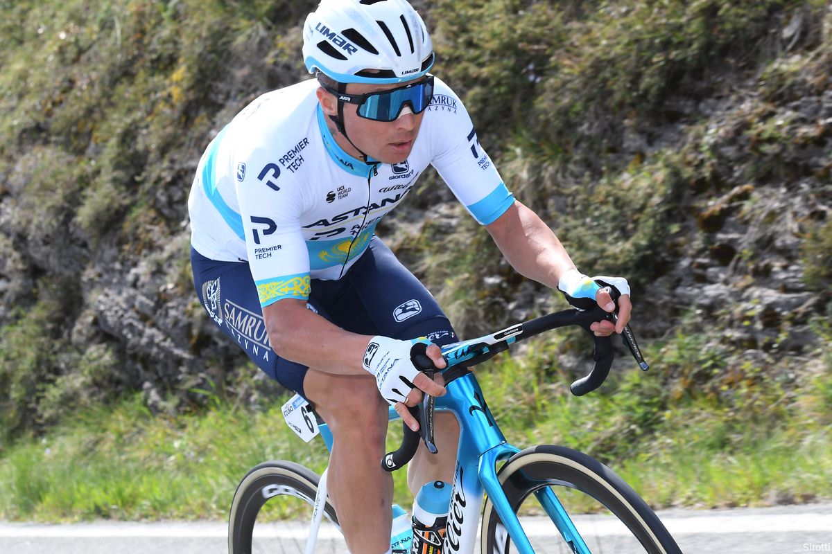 Lutsenko grijpt de macht in Critérium du Dauphiné: 'Maar morgen is een andere dag'
