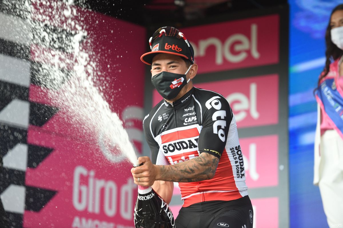Ewan wint met overmacht in lastige finale Giro: 'Mijn benen verzuurden heel erg'