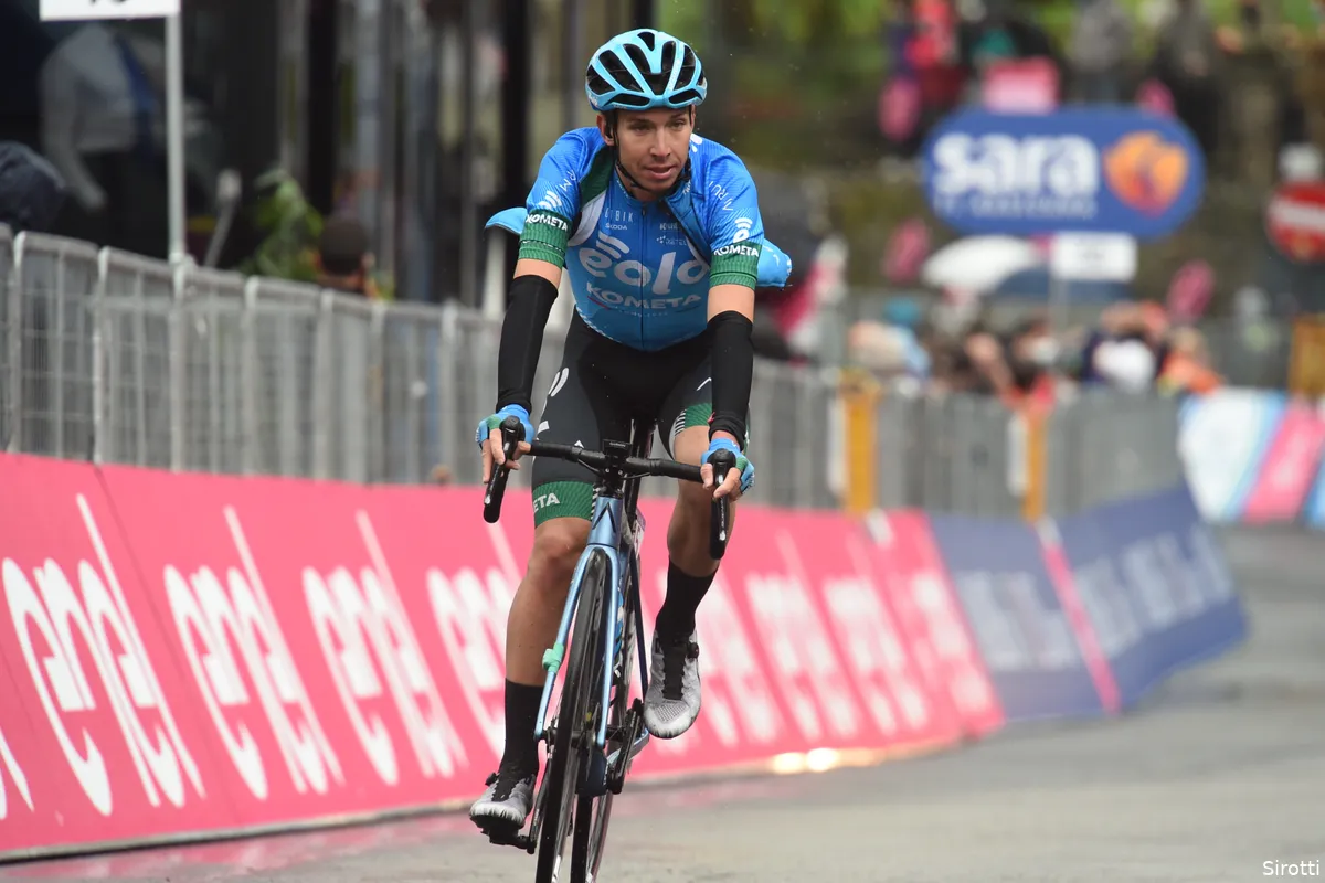 Fortunato dolblij na zege op mythische Zoncolan: 'Had heel goede benen'