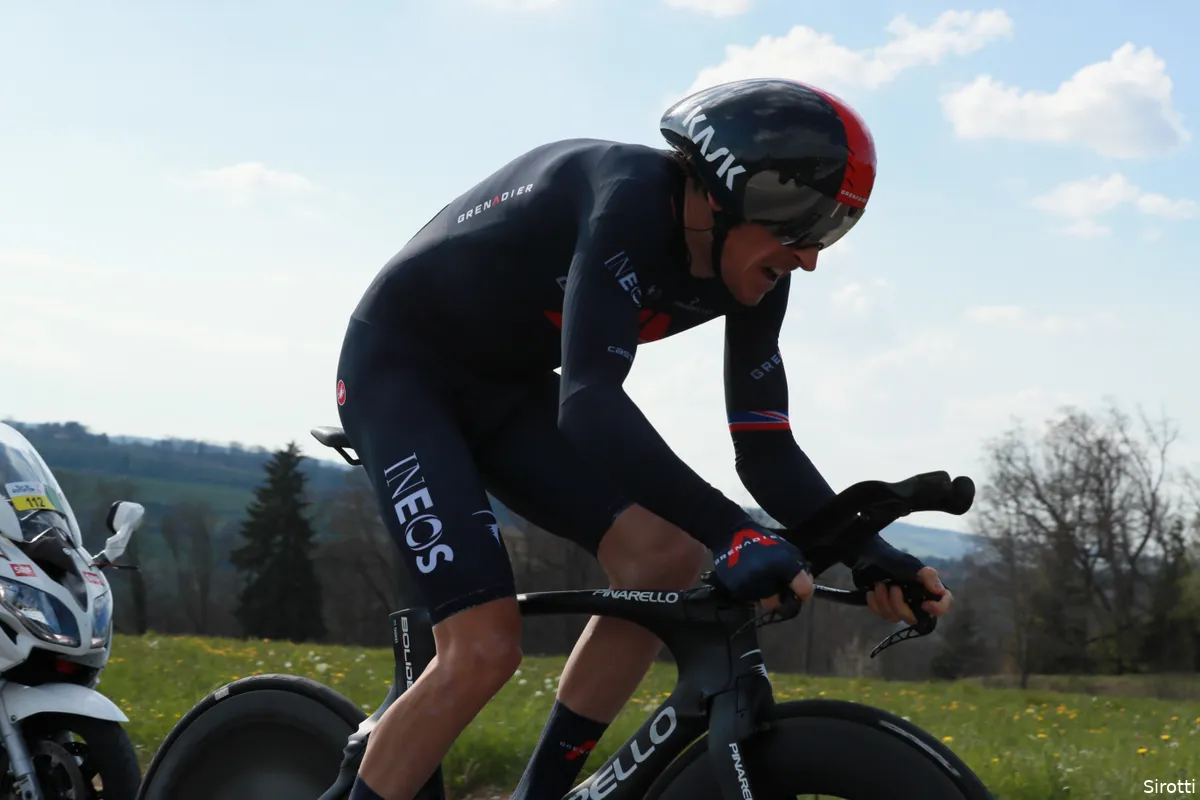Dit waren de verschillen tussen de klassementsrenners in tijdrit Tour de France