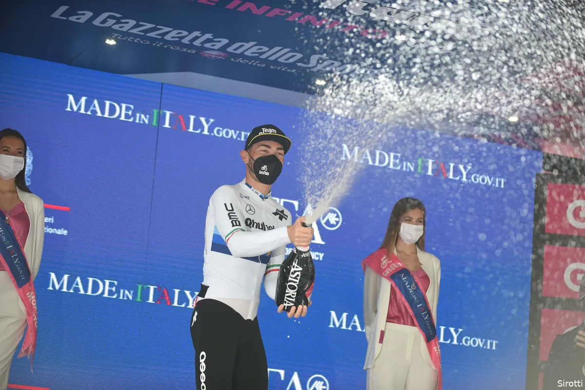 Nizzolo droomt van derde puntentrui in Giro d'Italia: 'WK kijk ik ook wel naar uit'