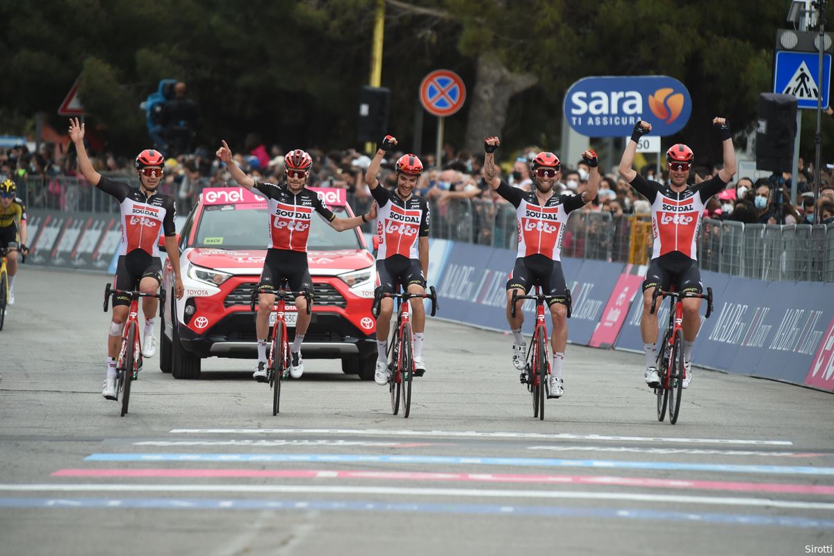 Manager Lotto Soudal slaat terug na Giro-kritiek: 'We verdienen meer respect'