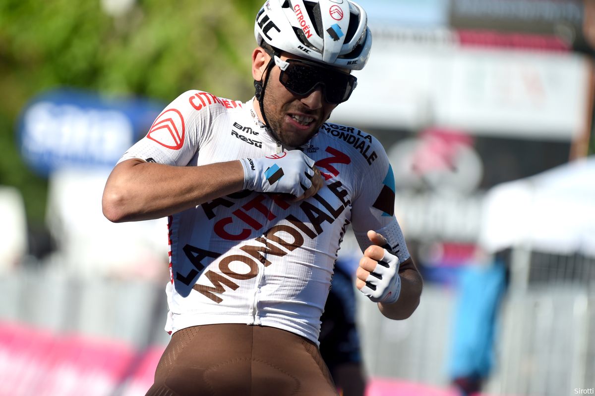 Vendrame dolblij met ritzege in Giro: 'Het is een droom die uitkomt'