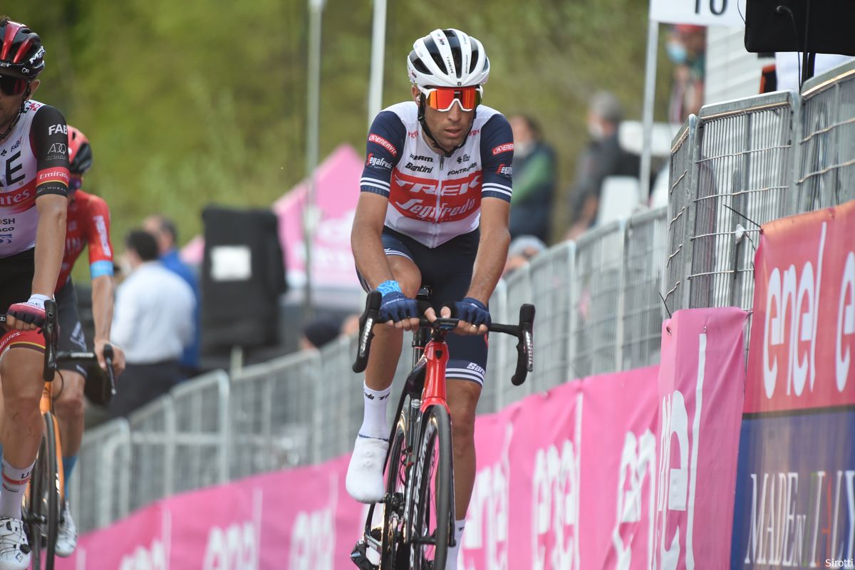 Nibali kijkt al naar pensioen: 'Niet veel seizoenen meer, dus wilde deze Giro graag rijden'