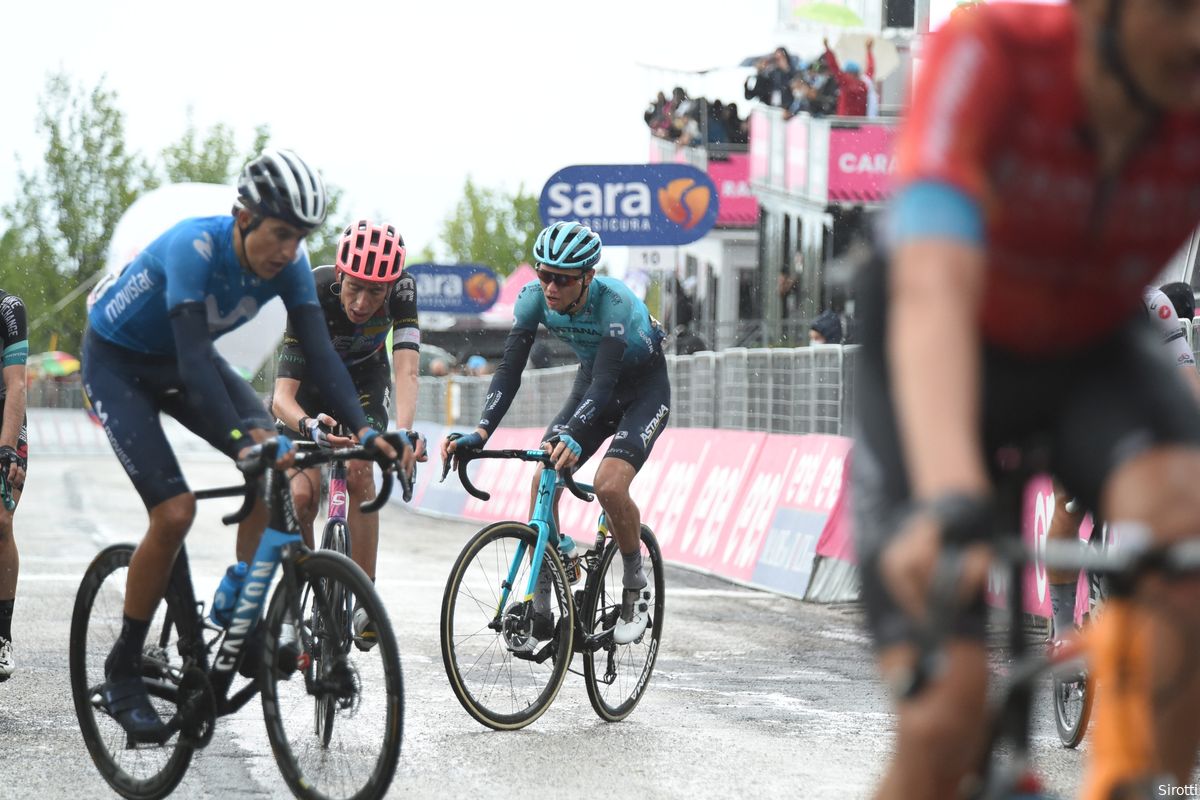 Reacties etappe 6 Giro d'Italia | Klassementsrenners leiden en lijden in bittere kou