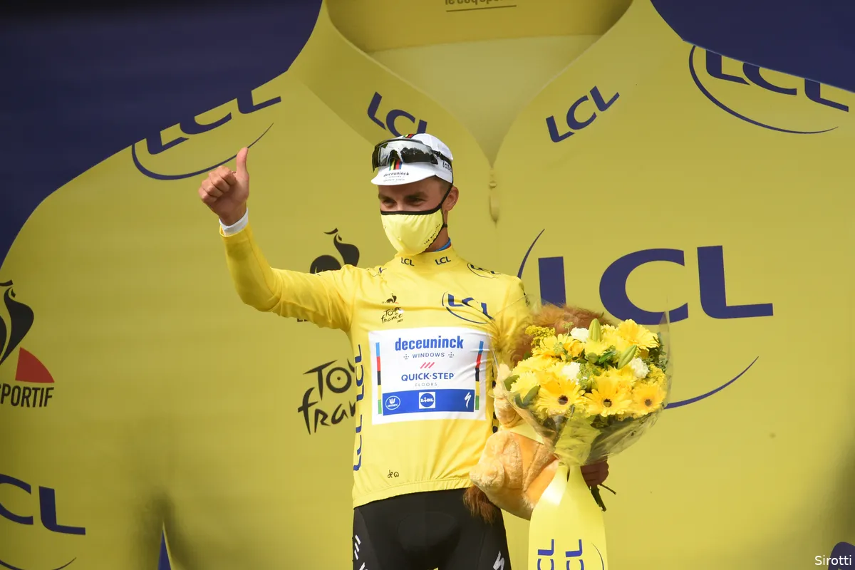 Alaphilippe flirt met klassementsambities in Tour: 'Wil carrière niet met spijt beëindigen'