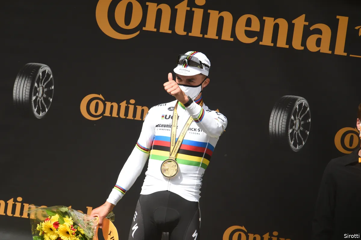 Alaphilippe won 'maar' drie keer: 'Meer geviseerd en Vlaams en Waals voorjaar ingewikkeld'