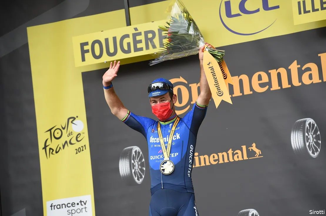 Cavendish na vijf jaar weer winnaar van Tour-etappe: 'Zoveel die niet meer in mij geloofden'