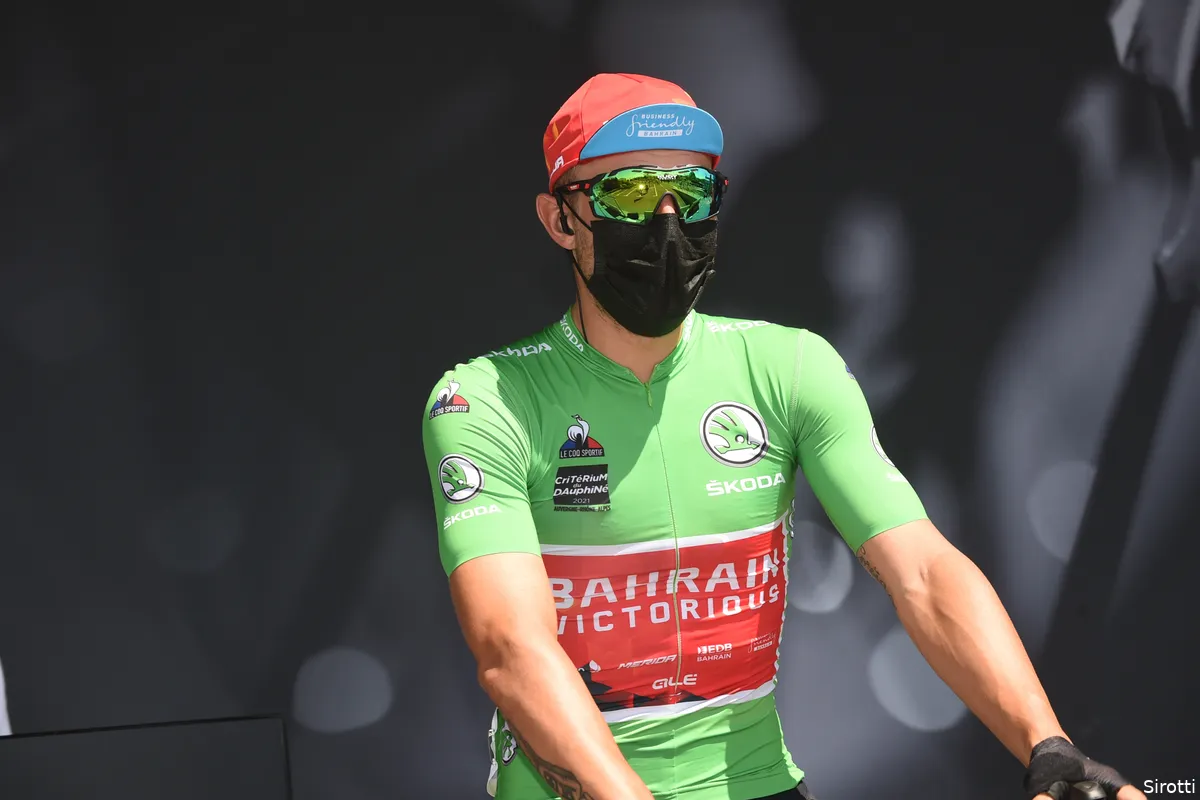 Colbrelli wint na twee keer tweede: 'Hele moeilijke finish, maar ik ben blij'