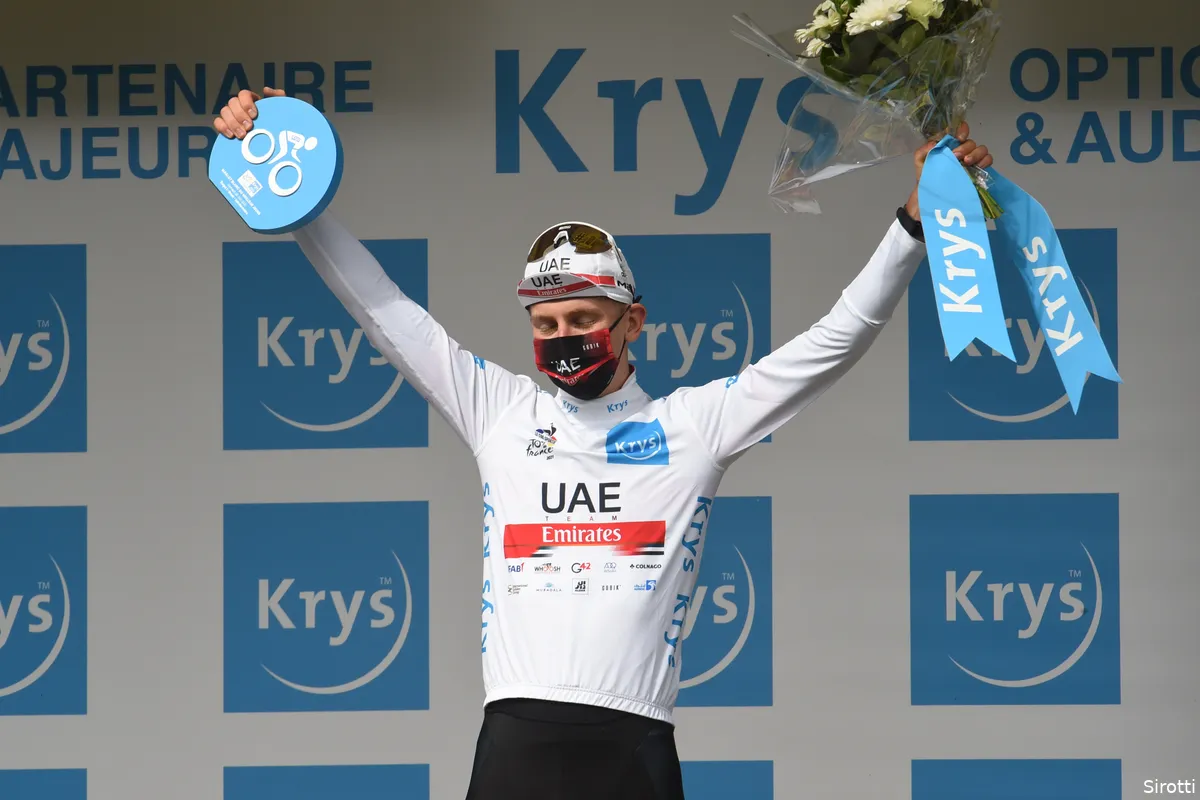 UAE kent dag vol tegenslag, Pogacar 'Blij dat deze etappe voorbij is'