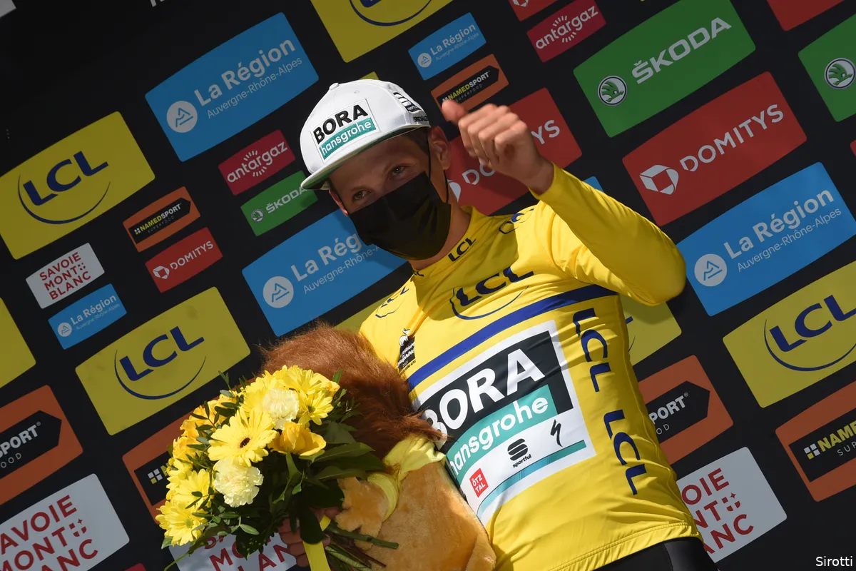 Pöstlberger nog een dag in het geel: 'Ga morgen weer werken voor de kopmannen'