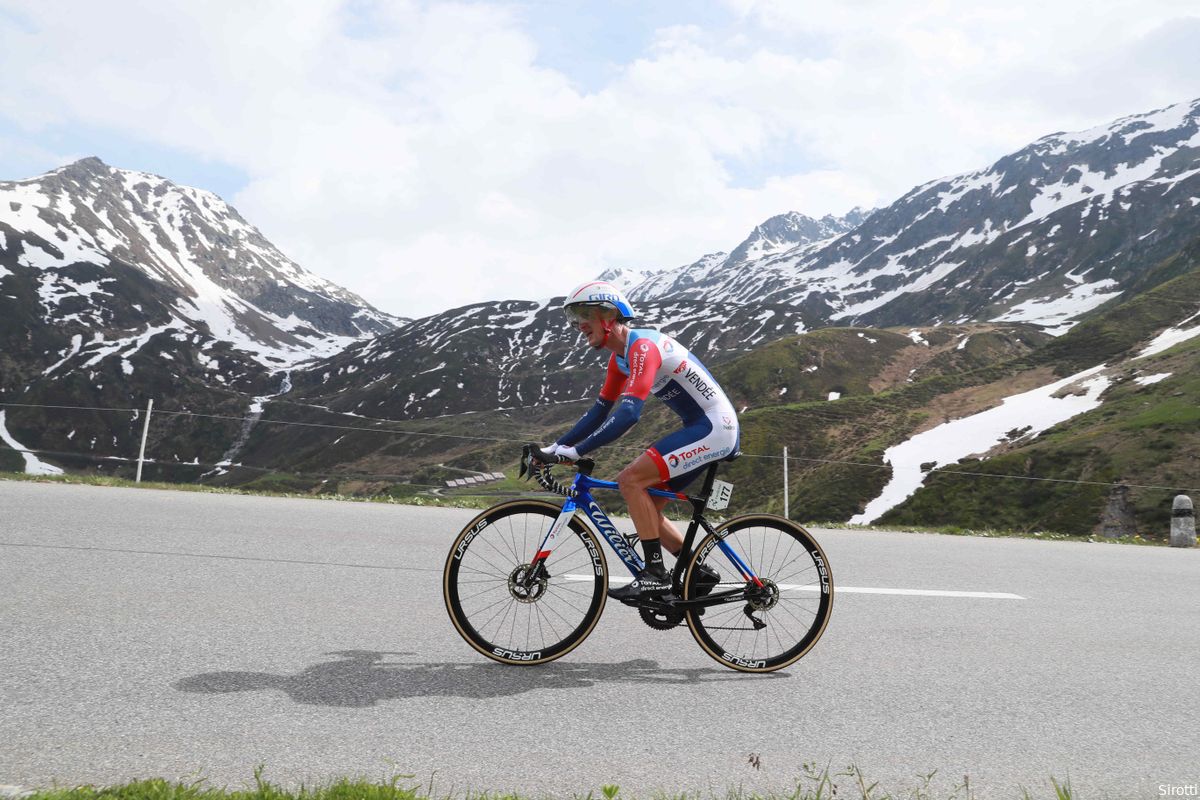 Vuillermoz kan Tour de France vergeten na zware valpartij in Zwitserland