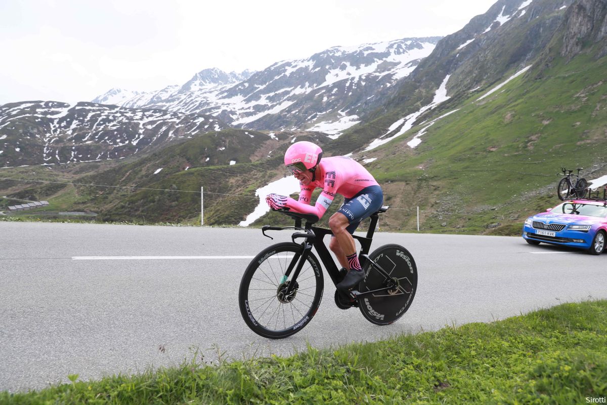 Urán maakt Ronde van Zwitserland weer spannend met tijdritwinst, Dumoulin vijfde