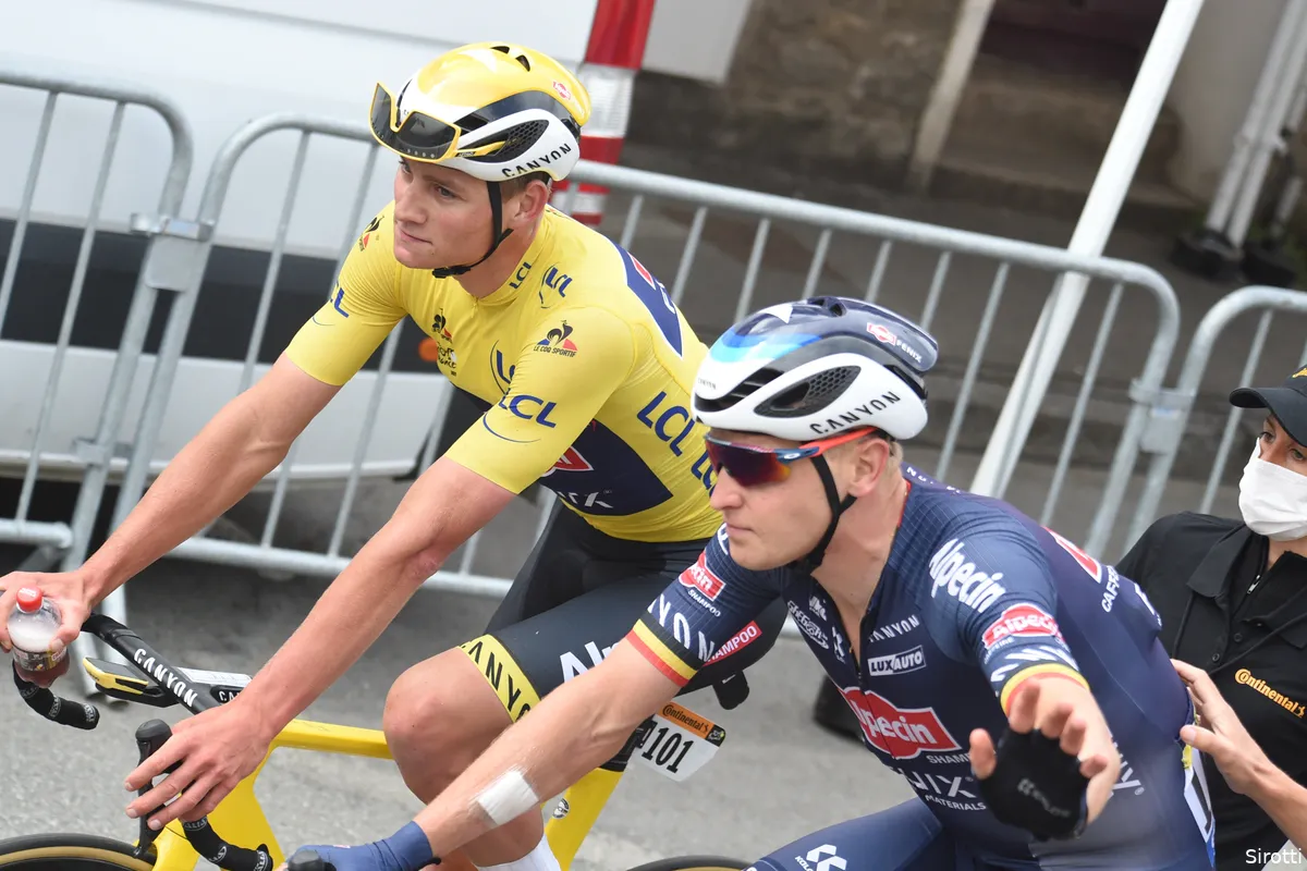 Van der Poel realistisch richting tijdrit: 'Moeilijk, maar ga alles doen om trui te verdedigen'