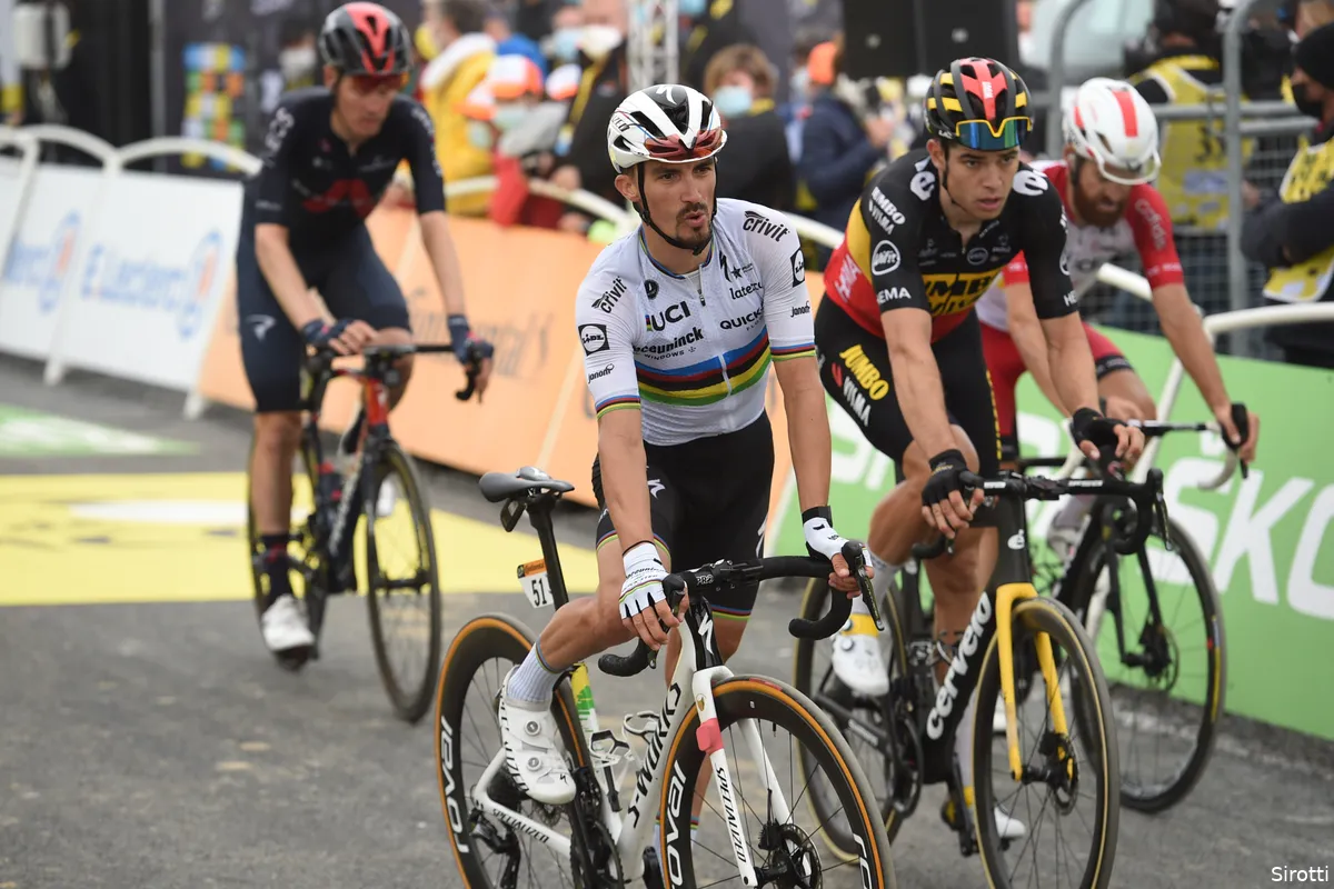 Alaphilippe helemaal leeg na Tour de France: 'Heb bijna niet geslapen'