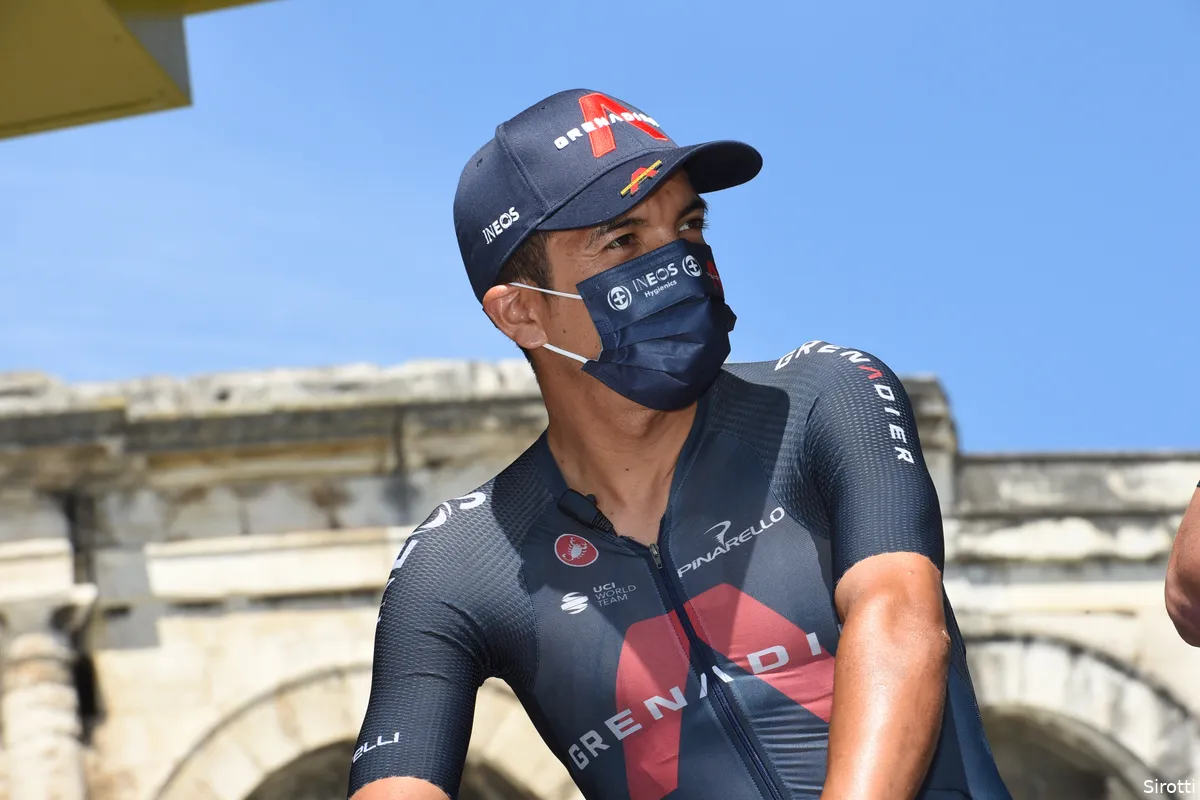 Carapaz kan niet aan tijdrit Vingegaard tippen: 'Was geen goede tijdrit voor mij'