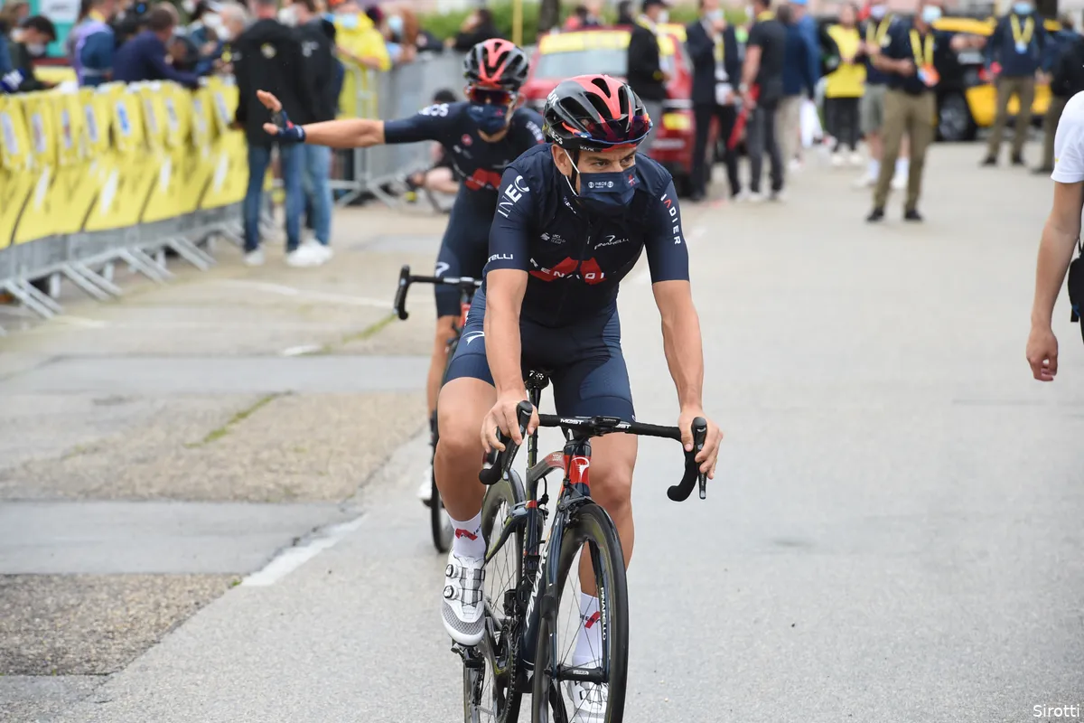 Porte onthult doel voor INEOS in derde Tourweek: 'Carapaz op het podium krijgen'