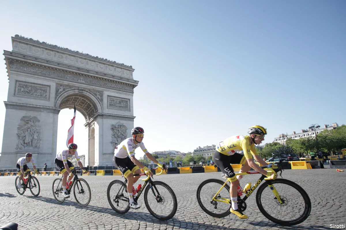 Bennett (Jumbo-Visma) maakt UAE niet wijzer: 'Structuur staat op basis van kunstmatige intelligentie'