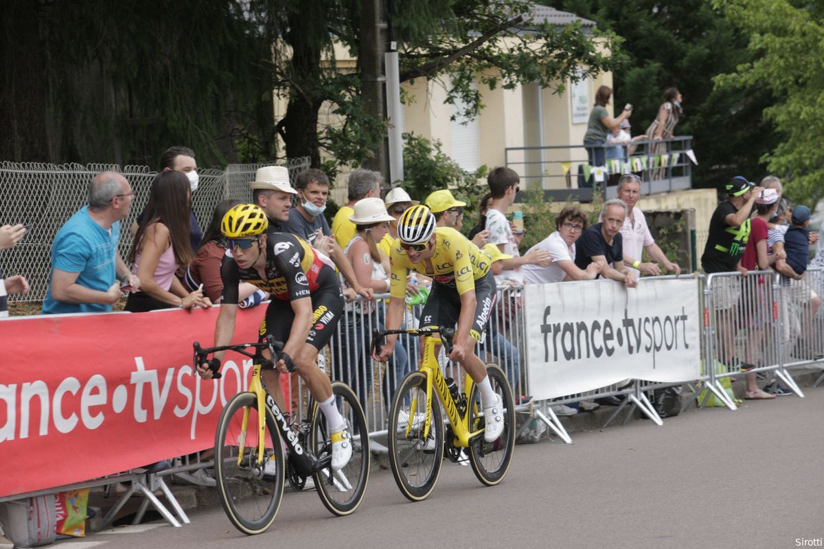 🎥 Van der Poel, Van Aert, Roglic en meer: etappe 7 in de Tour de France had álles!