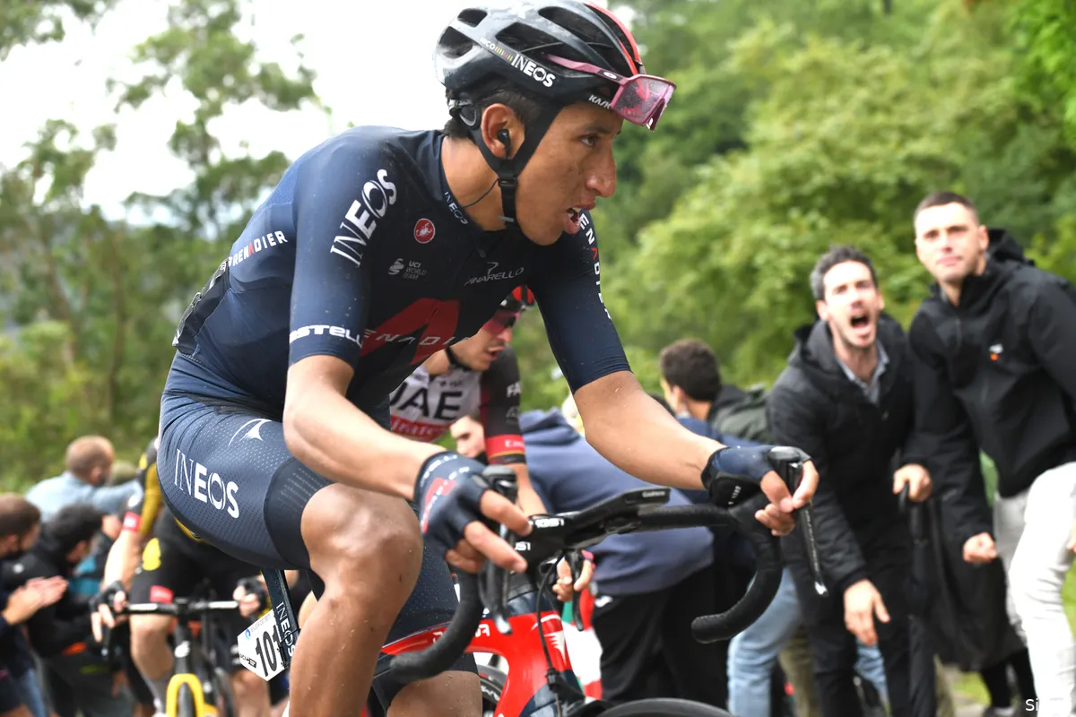 [Update] Kneuzingen en schaafwonden voor Bernal, Yates en Martínez na val in Burgos