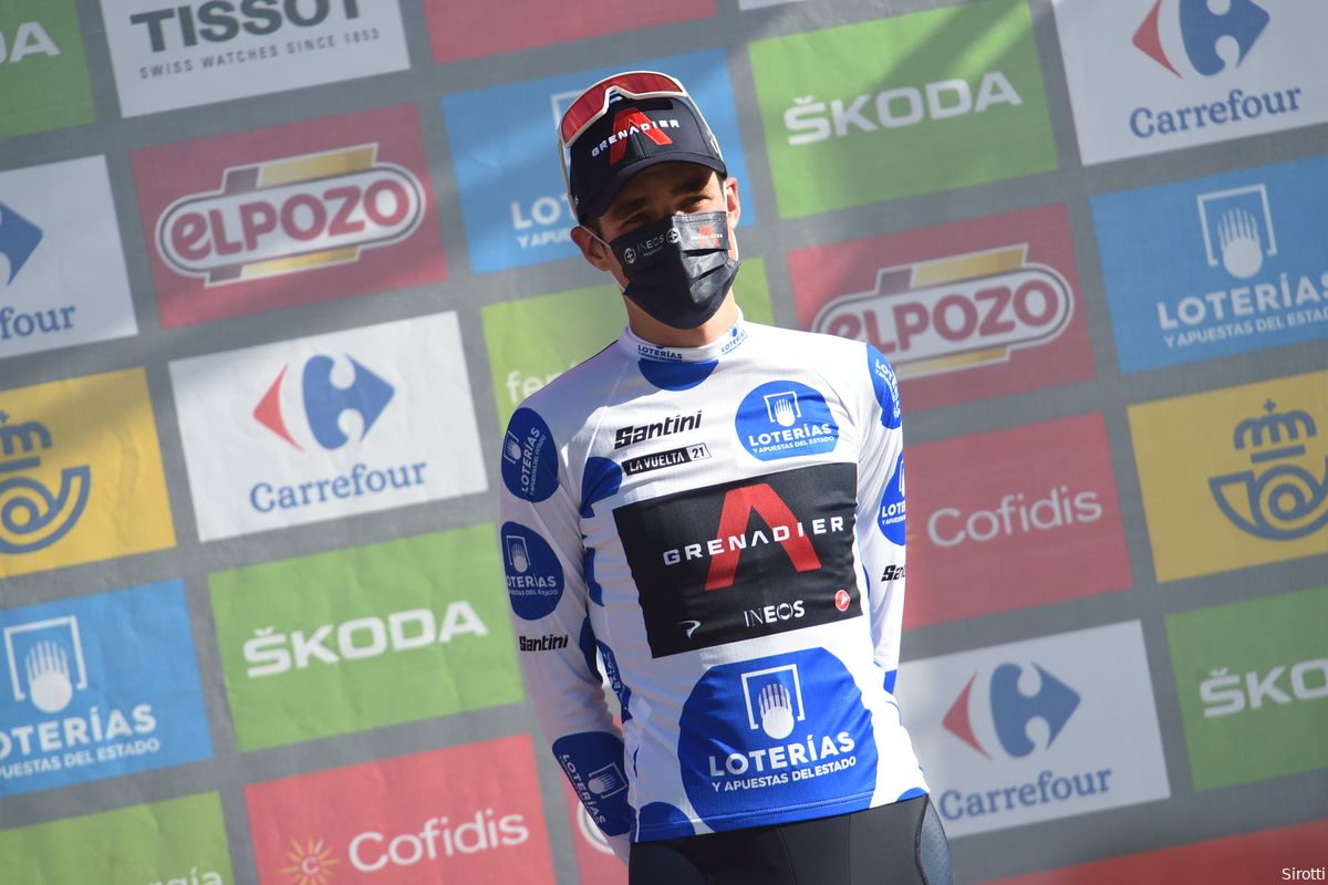 Sivakov kon Vuelta-etappe niet winnen: 'Erg jammer dat mijn ketting eraf ging'