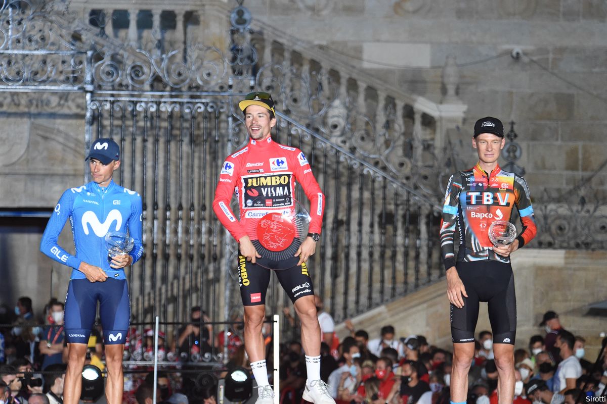 Reacties etappe 21 Vuelta a España | Top drie zeer tevreden, Mäder vooral erg moe