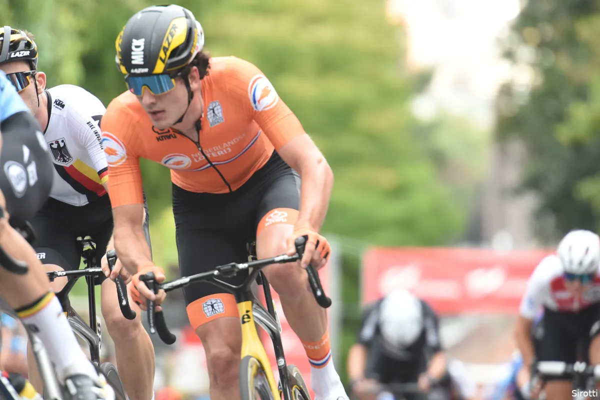 Van Dijke loopt zege net mis in CRO Race: 'Dit smaakt zeker naar meer'