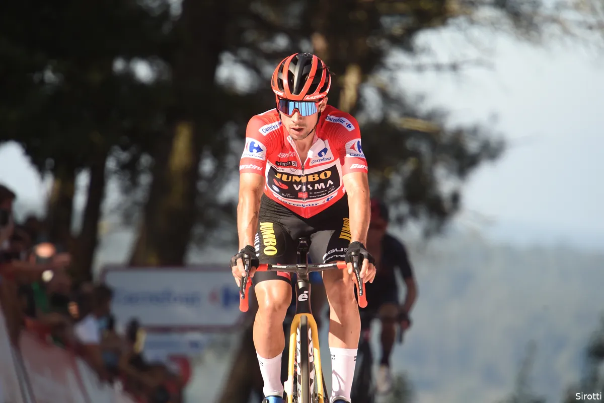 Roglic moest strijden in laatste Vuelta-bergrit: 'De rest ging, zoals verwacht, vol gas'