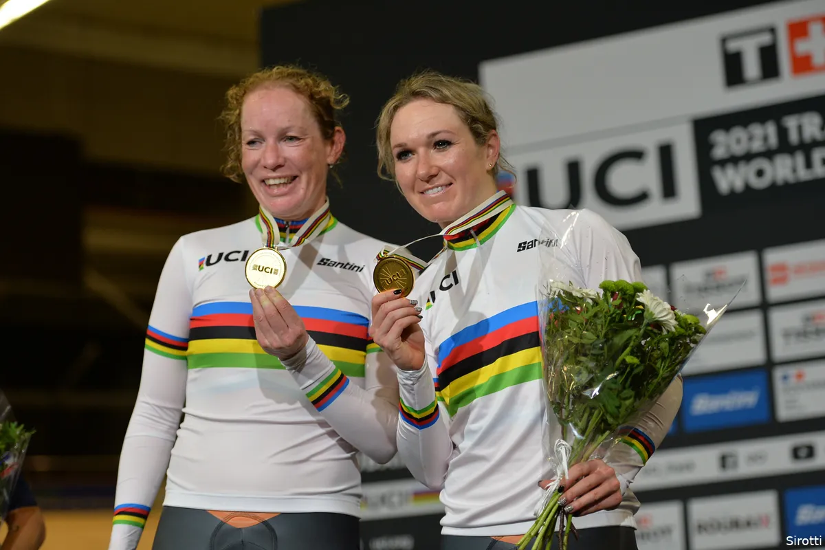 WK Baanwielrennen: Wild en Pieters, Duitse vrouwen en Hayter vieren feest op dag vier