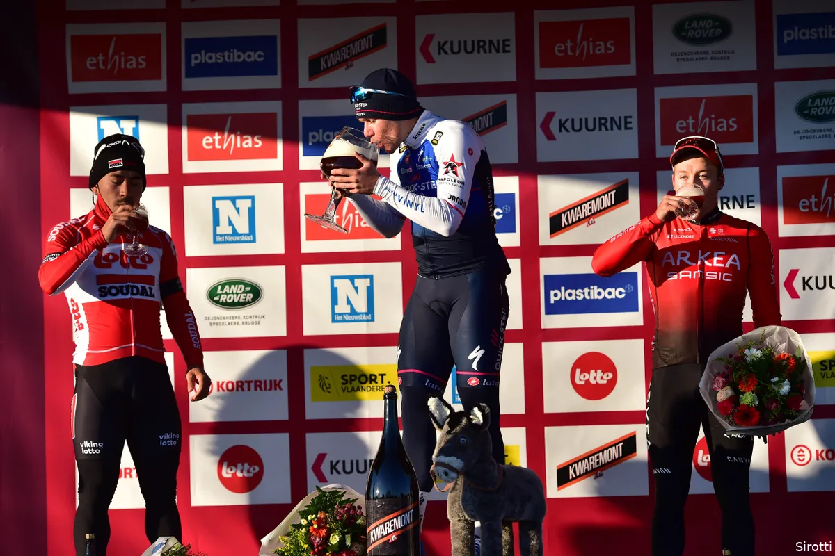 Jakobsen wint felbetwiste editie van Kuurne-Brussel-Kuurne: 'Na regen komt zonneschijn'
