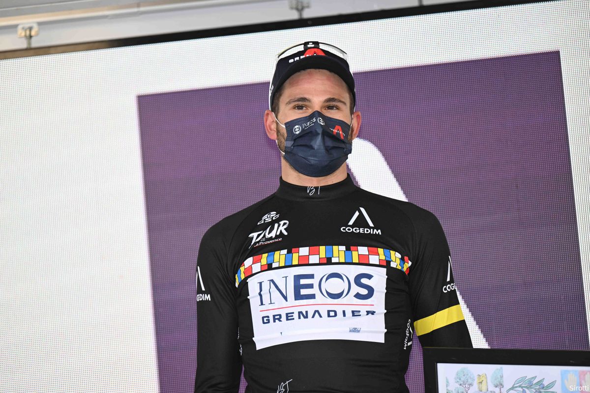 Ganna gediskwalificeerd uit eindklassement Provence vanwege verkeerde fietswissel