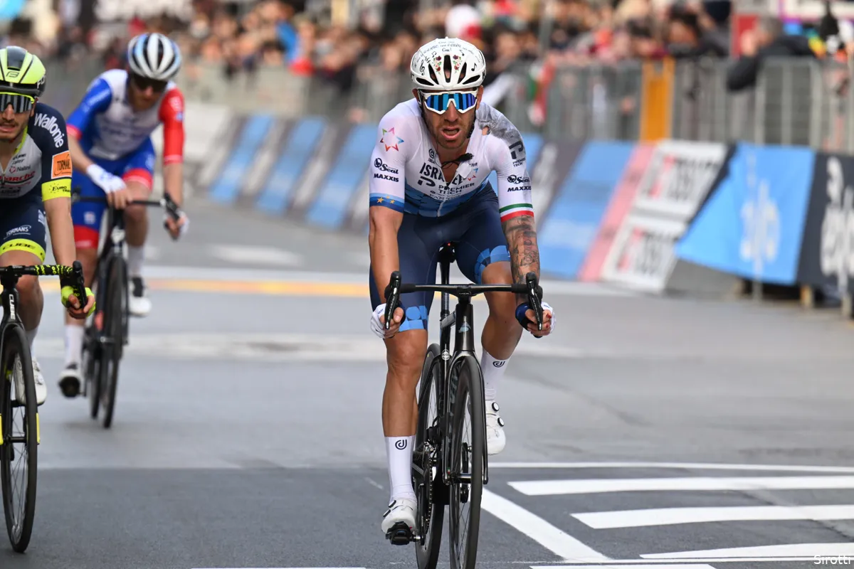 Nizzolo maakt van Milaan-Sanremo groot doel: 'In 2022 ook bij de allereerste boven op de Poggio'