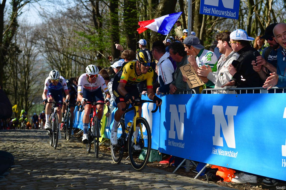 Laporte was 'verrast' door Girmay in Wevelgem: 'Hij zette de sprint heel vroeg aan'