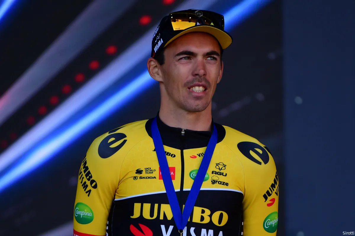 Laporte is Van Aert enorm dankbaar na Gent-Wevelgem-triomf: 'Deze overwinning is een groot gebaar van hem'